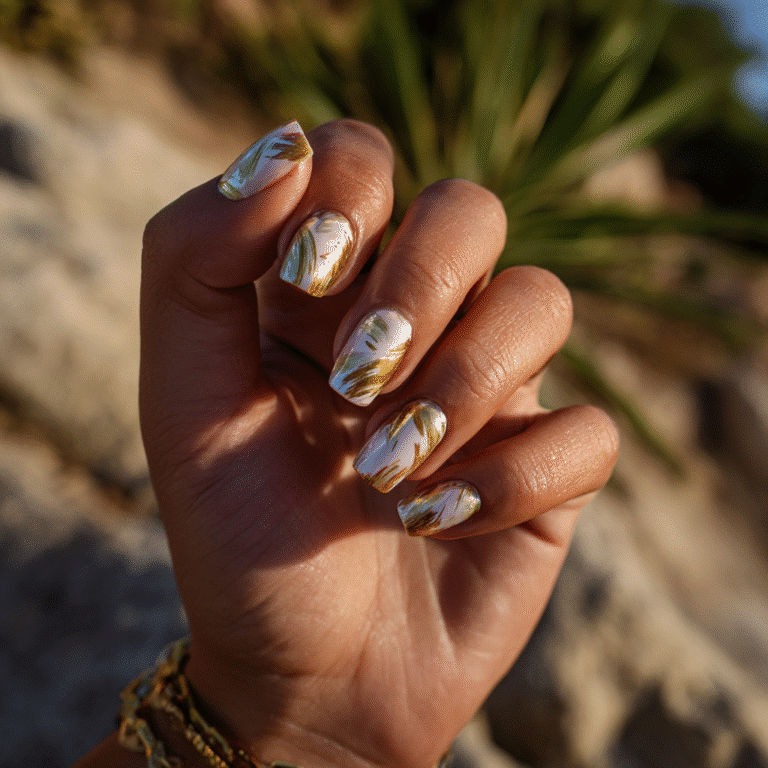 Refined Radiance: Summer Nails That Travel in Style