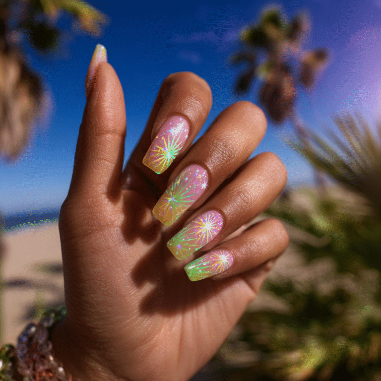 Letting Color Lead: Vacation Nails That Capture Summer’s Brightest Mood
