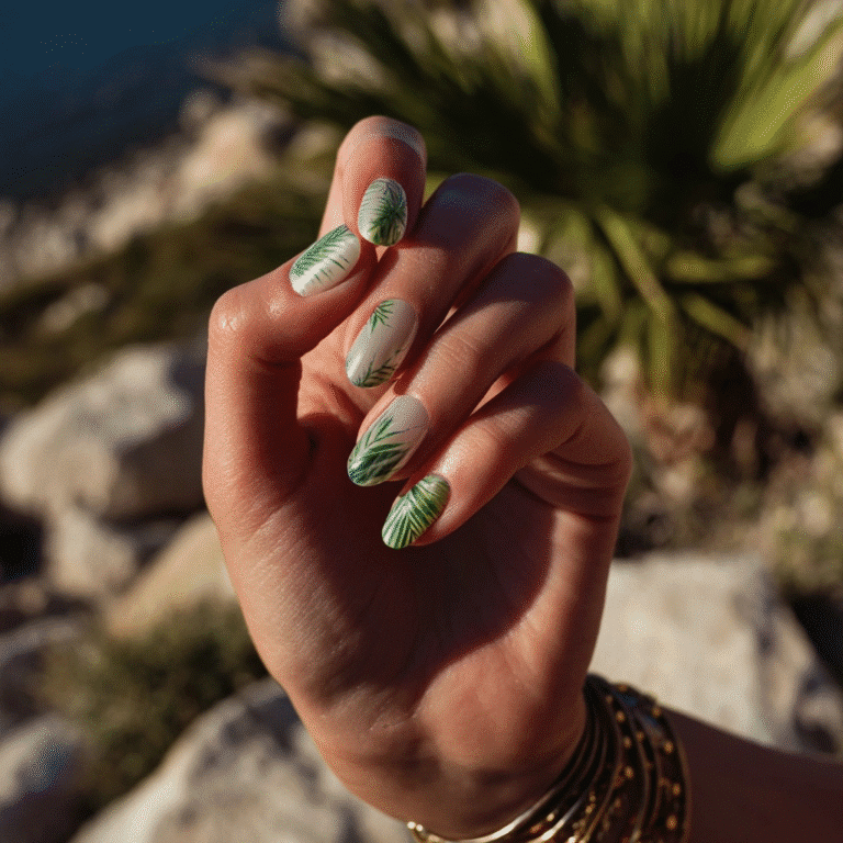 Sunlit Strokes: 20 Beach-Inspired Nail Designs for Summer 2025
